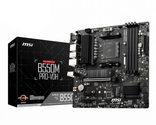 MSI MB B550M PRO-VDH MATX